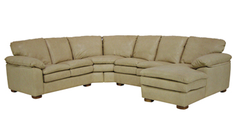 Choose Your Leather Sectional Style Below