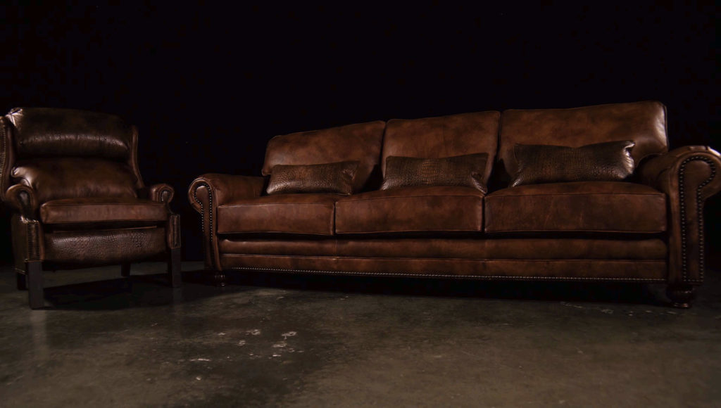 Distressed Leather Furniture