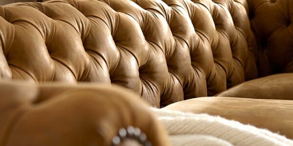 Custom leather Deep seating furniture in Atlanta & Chicago