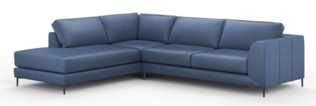 Leather Sectional 4